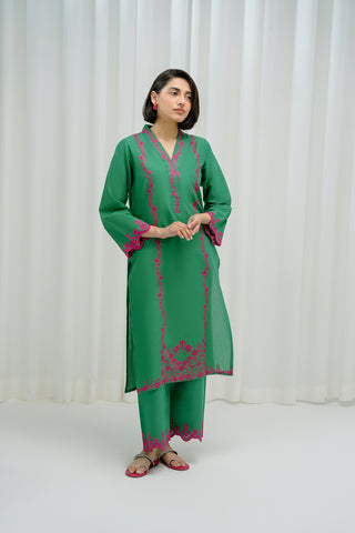 2 Piece Lawn Embroidered Suit (BA0151)