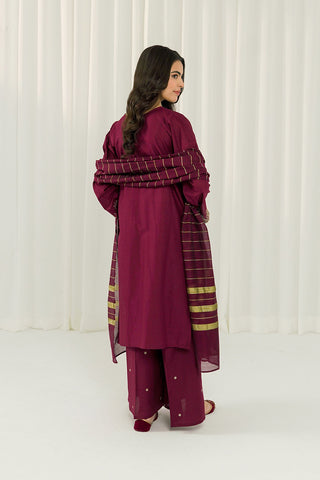 3 Piece Lawn Embroidered Suit (CS0035)