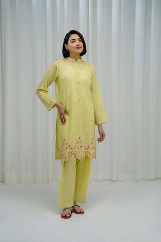 2 Piece Lawn Embroidered Suit (BA0148)