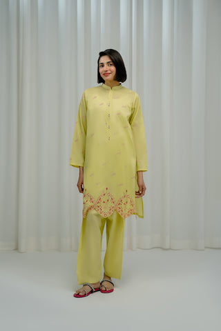 2 Piece Lawn Embroidered Suit (BA0148)