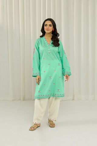 2 Piece Lawn Embroidered Suit (CS0023)