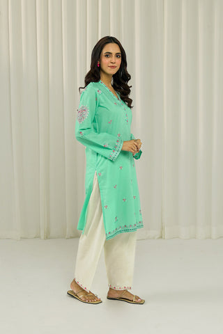 2 Piece Lawn Embroidered Suit (CS0023)