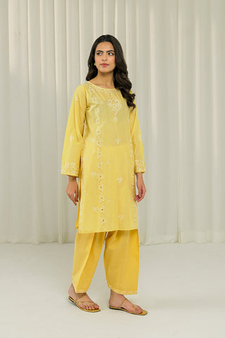 2 Piece Lawn Embroidered Suit (BA0143)