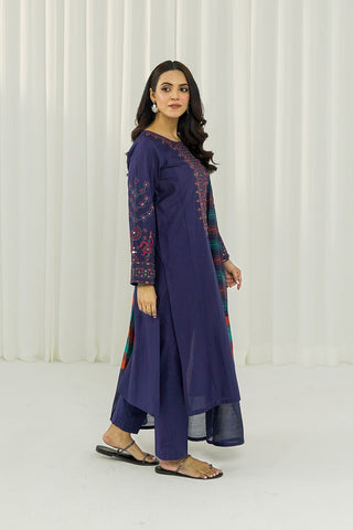 3 Piece Lawn Embroidered Suit (CS0029)