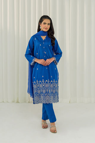 3 Piece Lawn Embroidered Suit (CS0019)