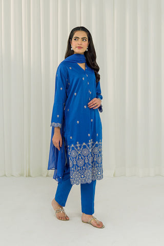 3 Piece Lawn Embroidered Suit (CS0019)