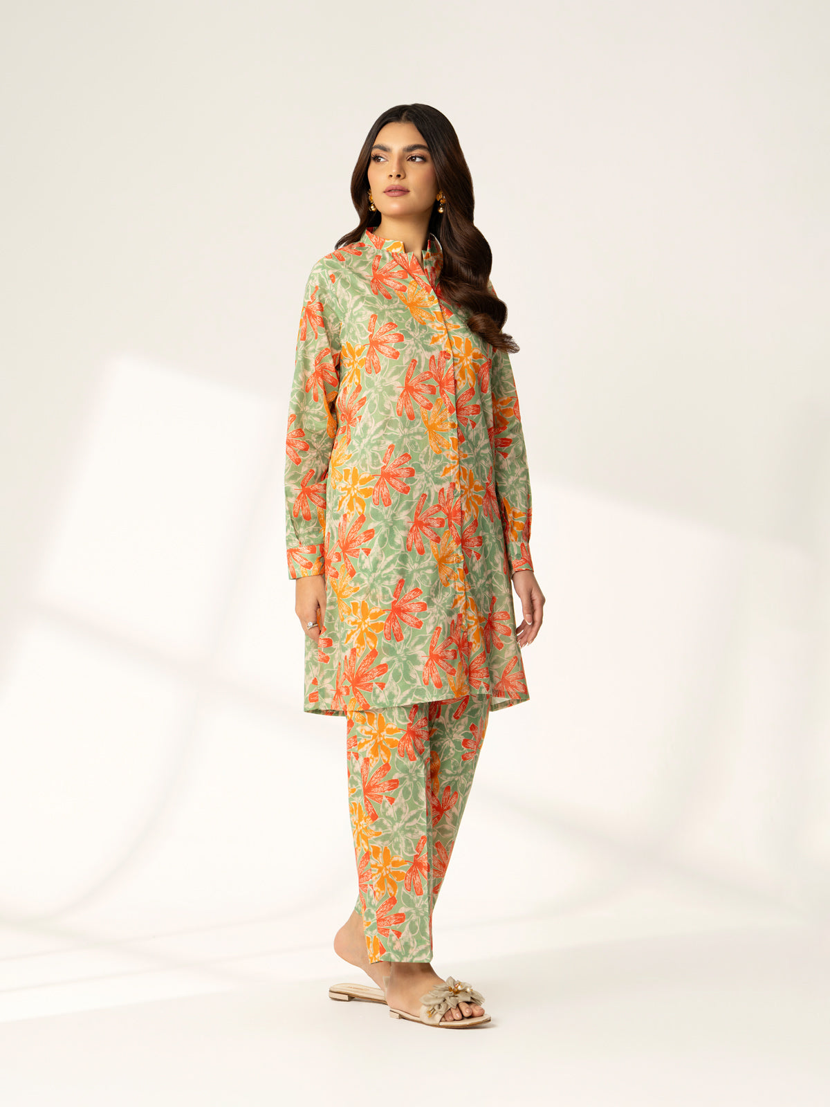 2 Piece Printed Lawn Printed Suit (CP0037)