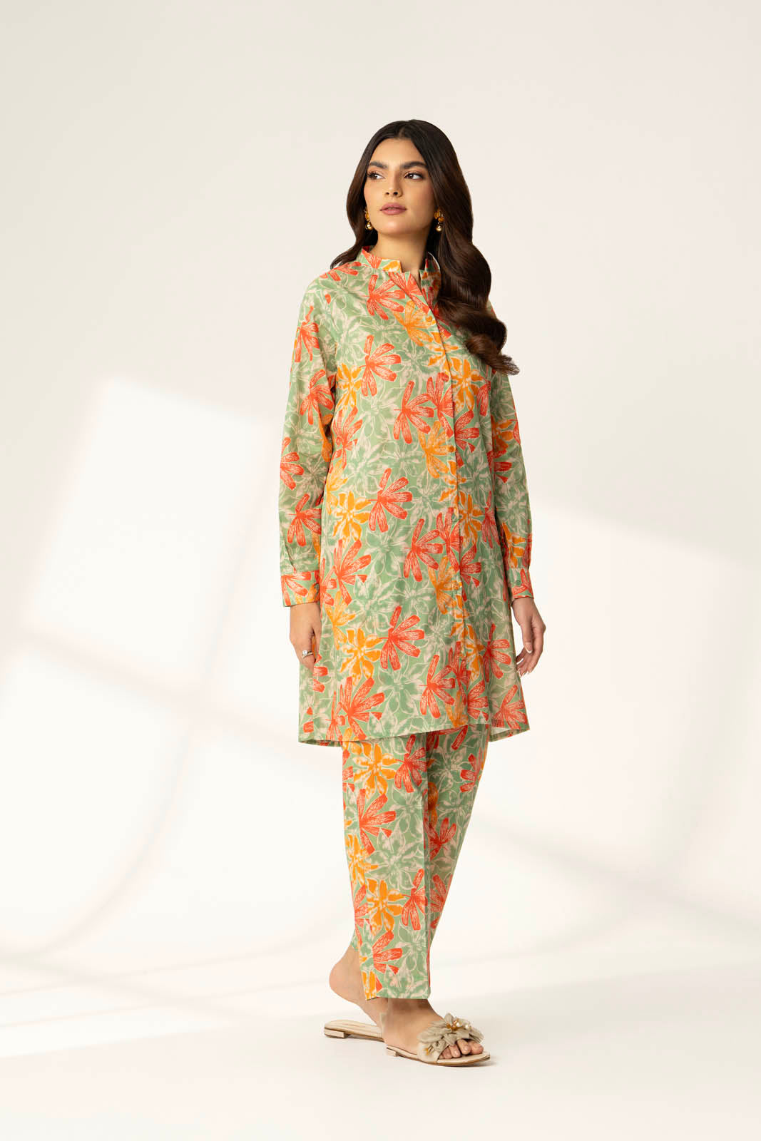 2 Piece Printed Lawn Printed Suit (CP0037)