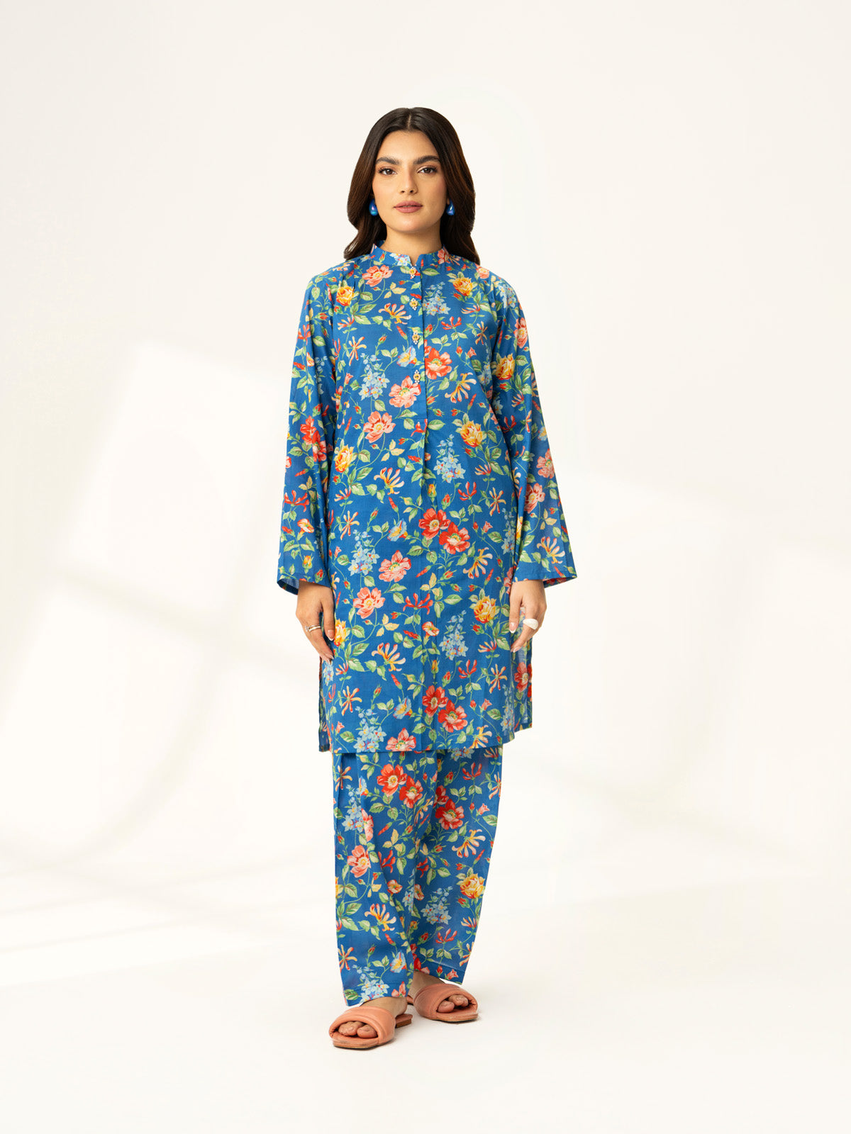 2 Piece Printed Lawn Printed Suit (PD1354)