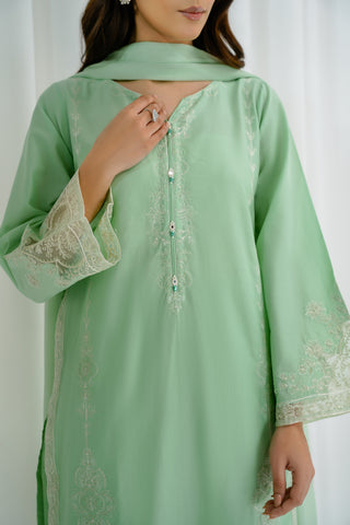 3 Piece Lawn Embroidered Suit (CS0002)