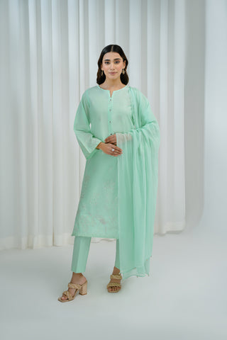 3 Piece Lawn Embroidered Suit (BA0139)