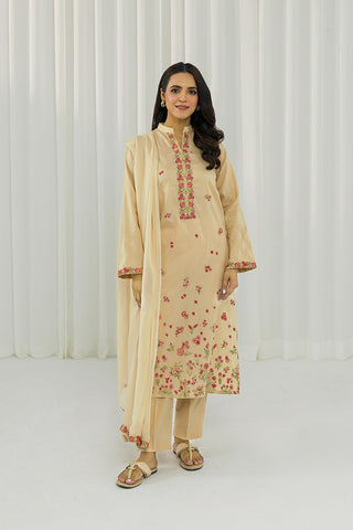 3 Piece Lawn Embroidered Suit (BA0162)