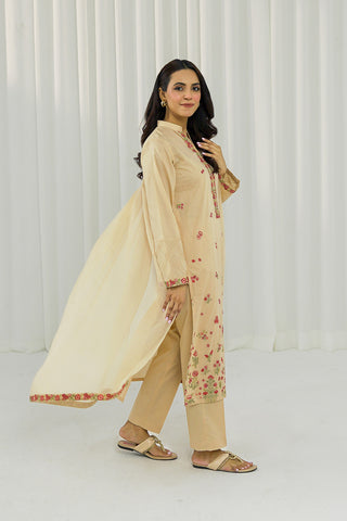 3 Piece Lawn Embroidered Suit (BA0162)