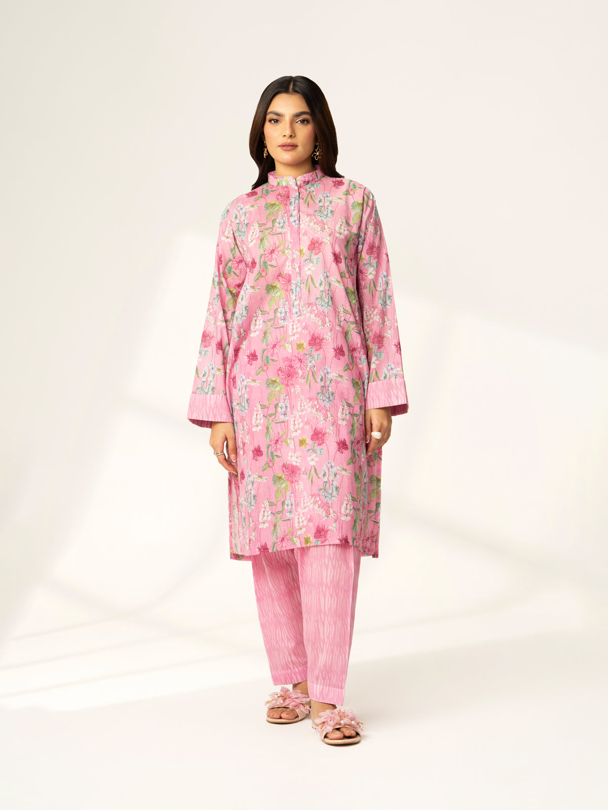 2 Piece Printed Lawn Printed Suit (BE0036)