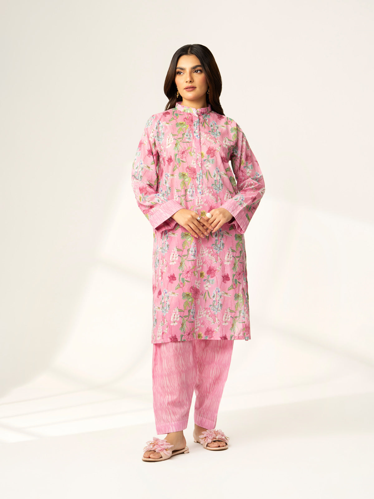 2 Piece Printed Lawn Printed Suit (BE0036)