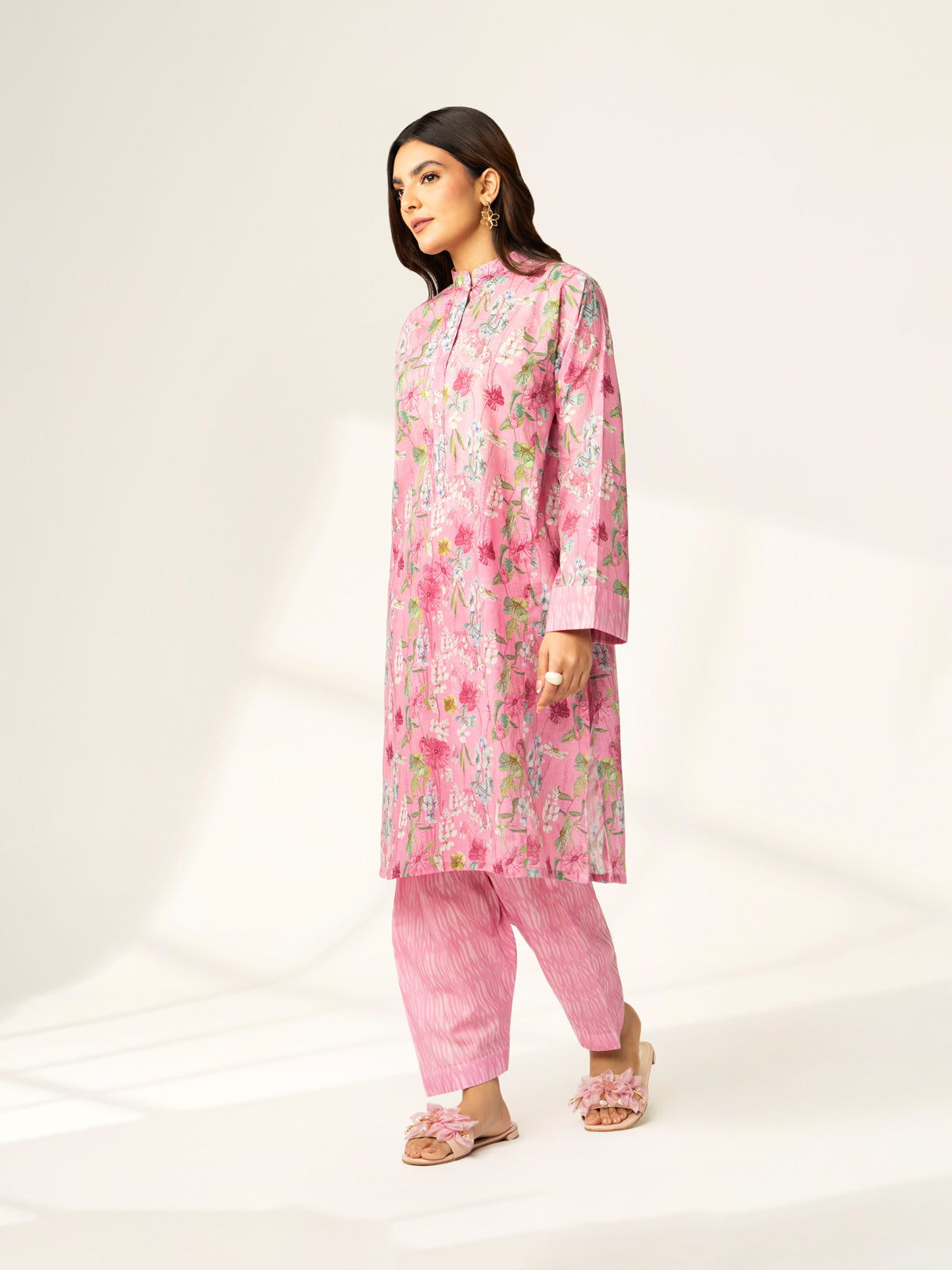 2 Piece Printed Lawn Printed Suit (BE0036)