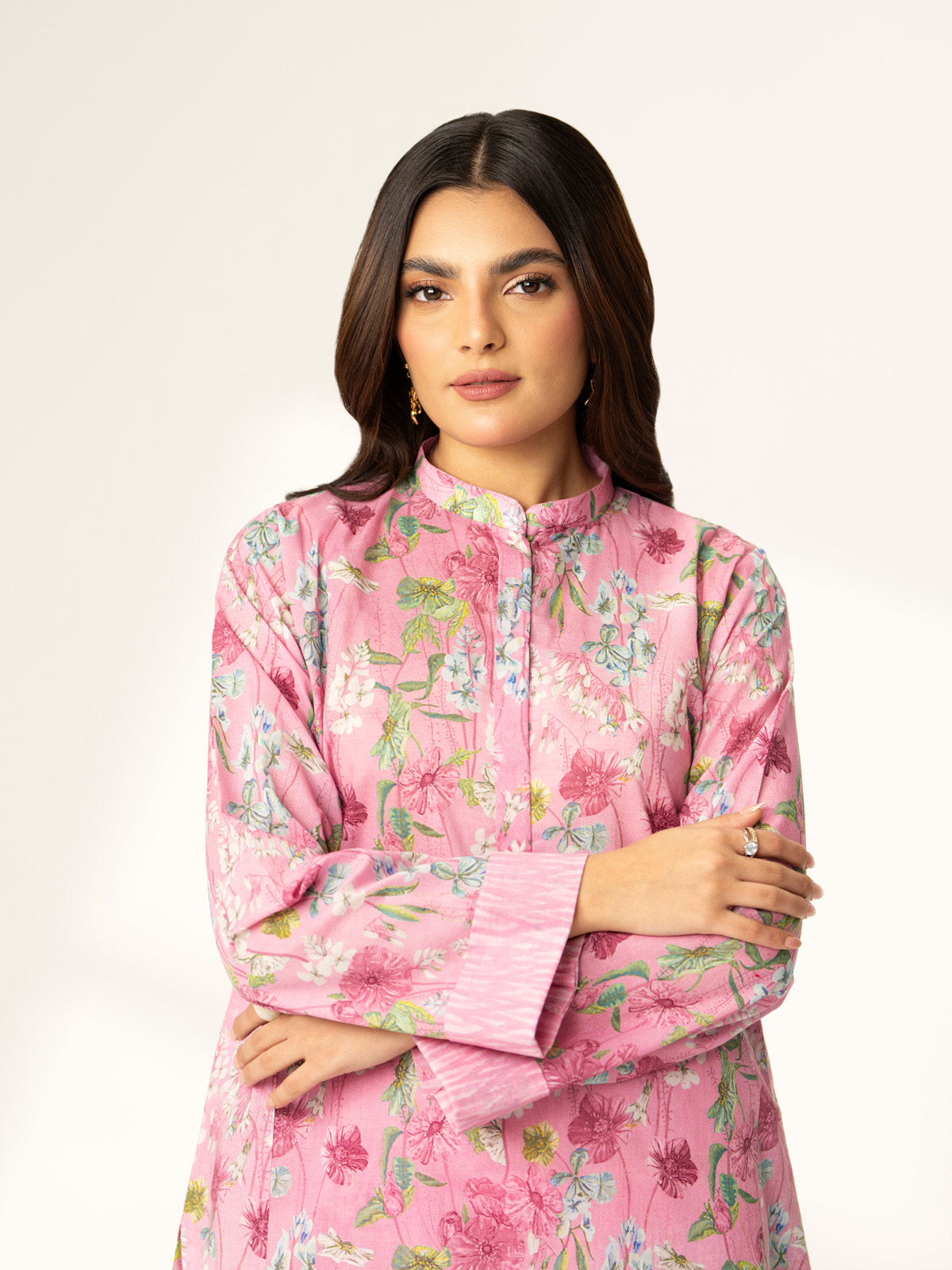 2 Piece Printed Lawn Printed Suit (BE0036)