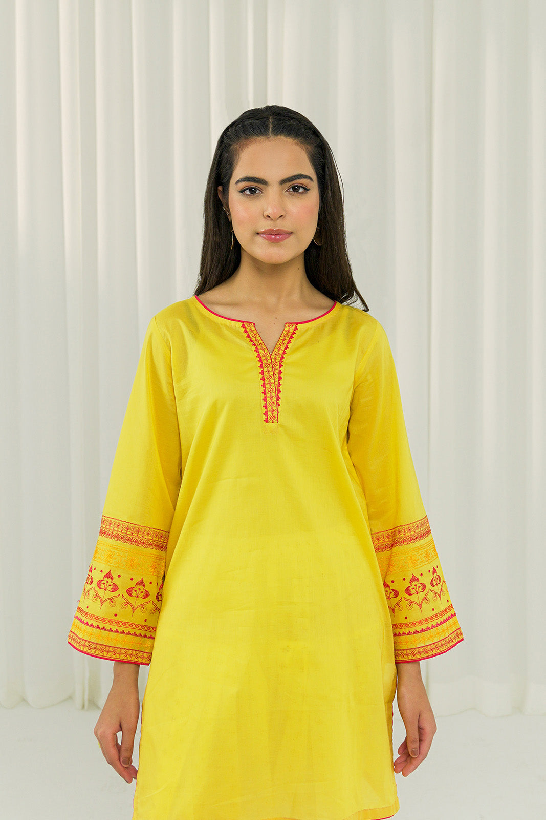 1 Piece Lawn Embroidered Top (CS0011)