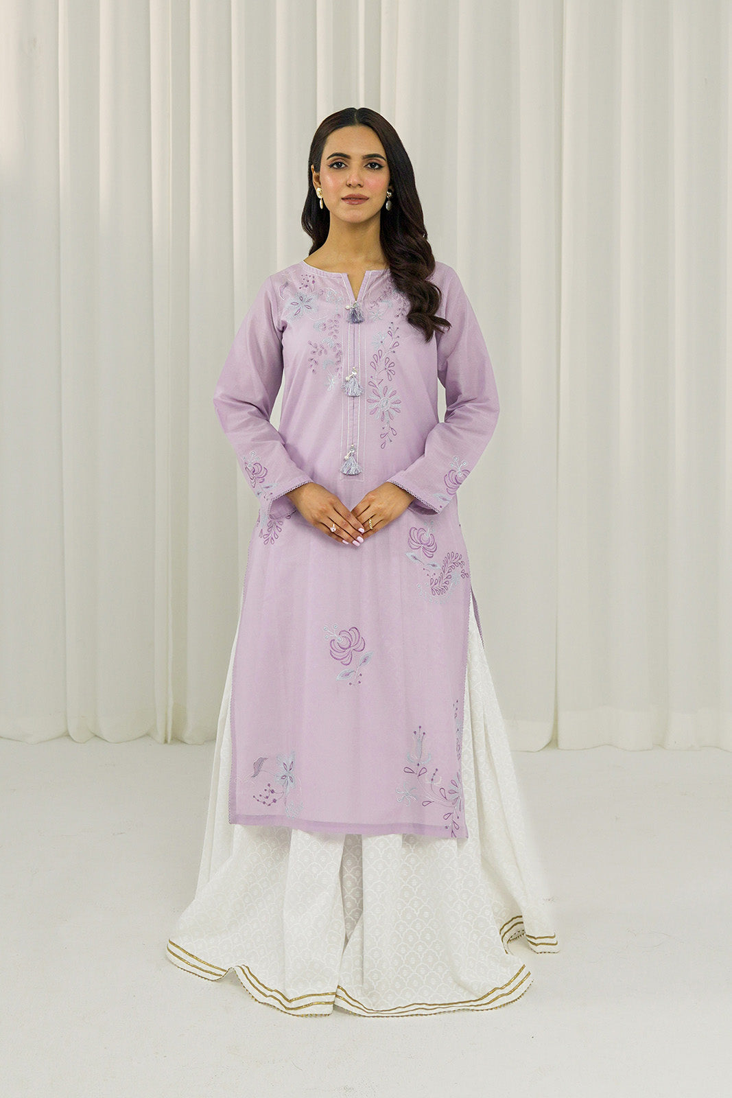 1 Piece Lawn Embroidered 1 Piece Shirt (CS0001)