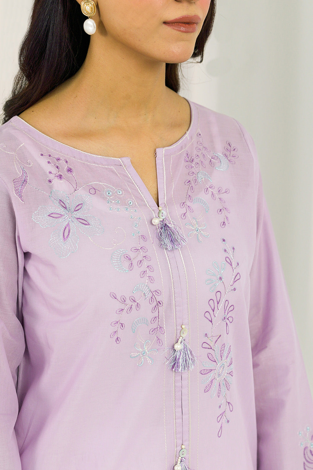 1 Piece Lawn Embroidered 1 Piece Shirt (CS0001)