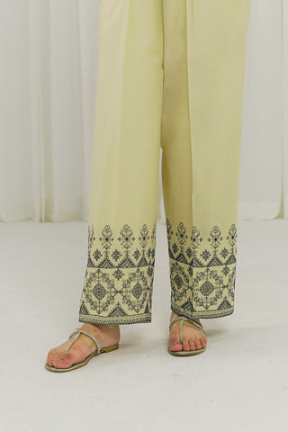 1 Piece Cambric Embroidered Culottes (CB0002)