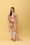 3 Piece Unstitched Printed Lawn Suit (UC0006)