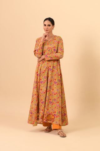 2 Piece Unstitched Printed Lawn Emb Suit (UC0015)