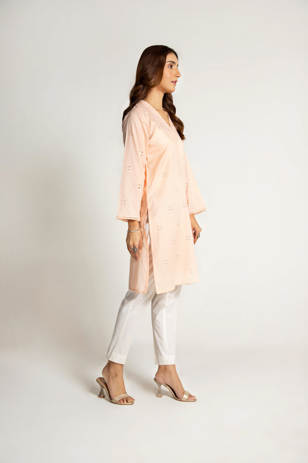 1 Piece Jacquard Embroidered Shirt (BZ0068)