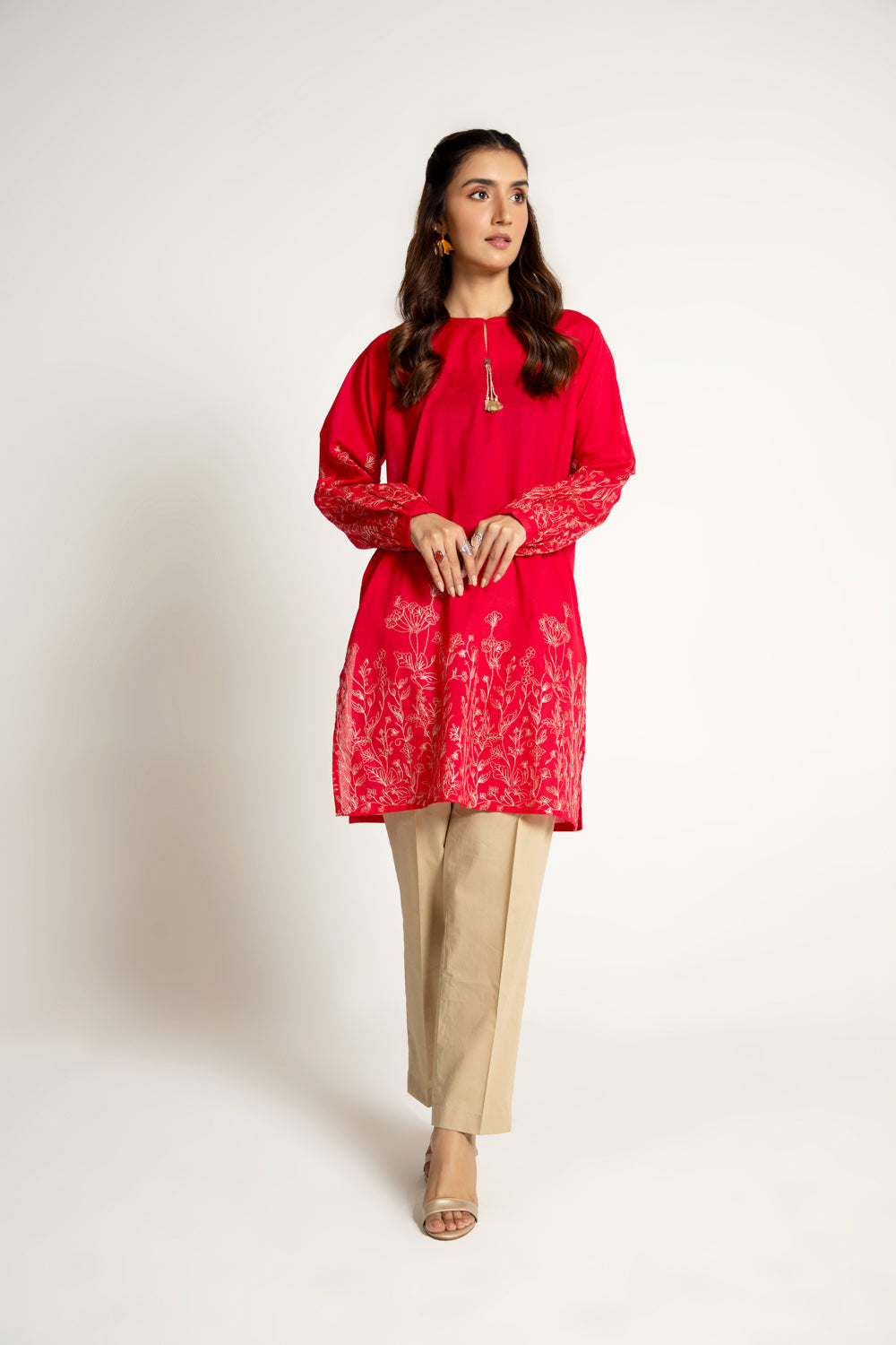 1 Piece Lawn Embroidered Shirt (BB9841)