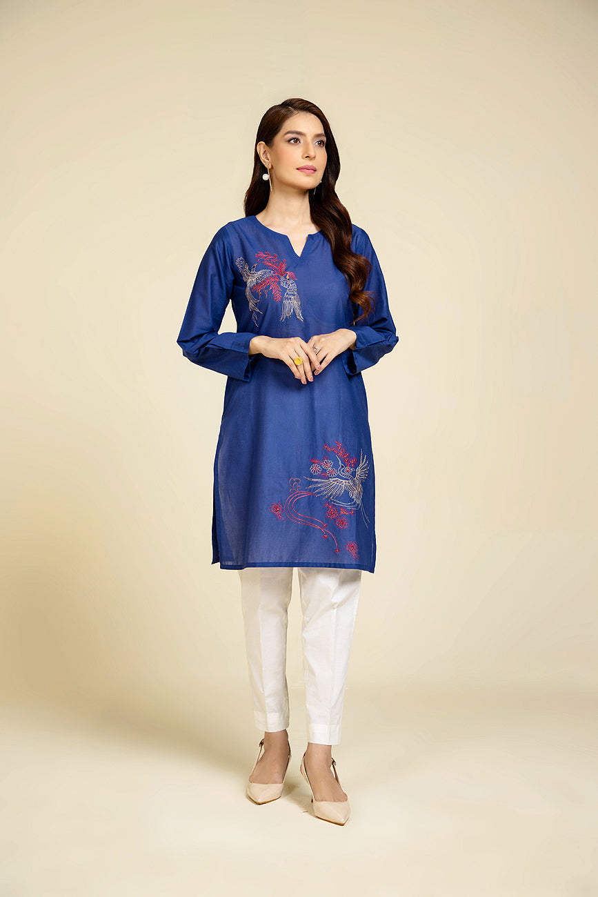 1 Piece Lawn Embroidered Shirt (BZ0071)