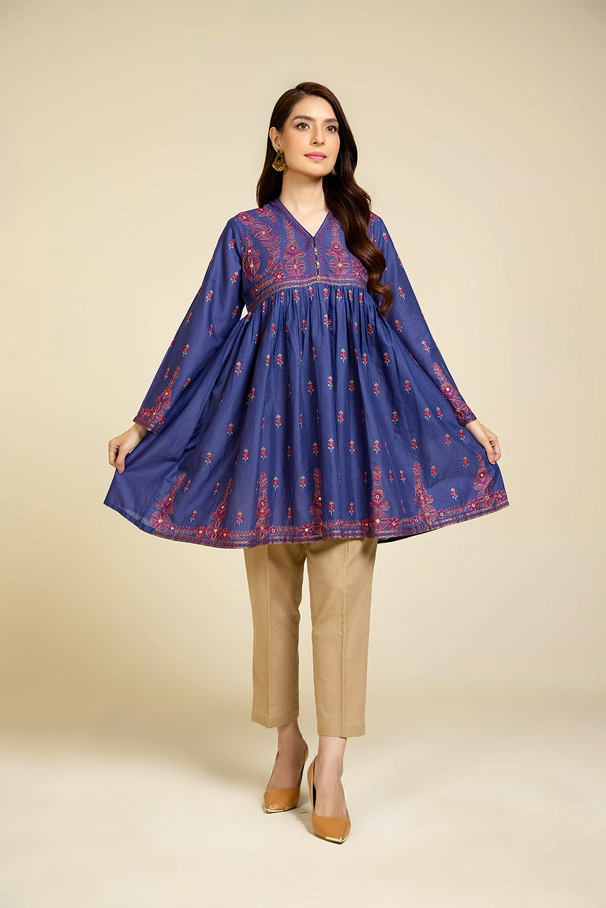 1 Piece Lawn Embroidered Shirt (BB9872)