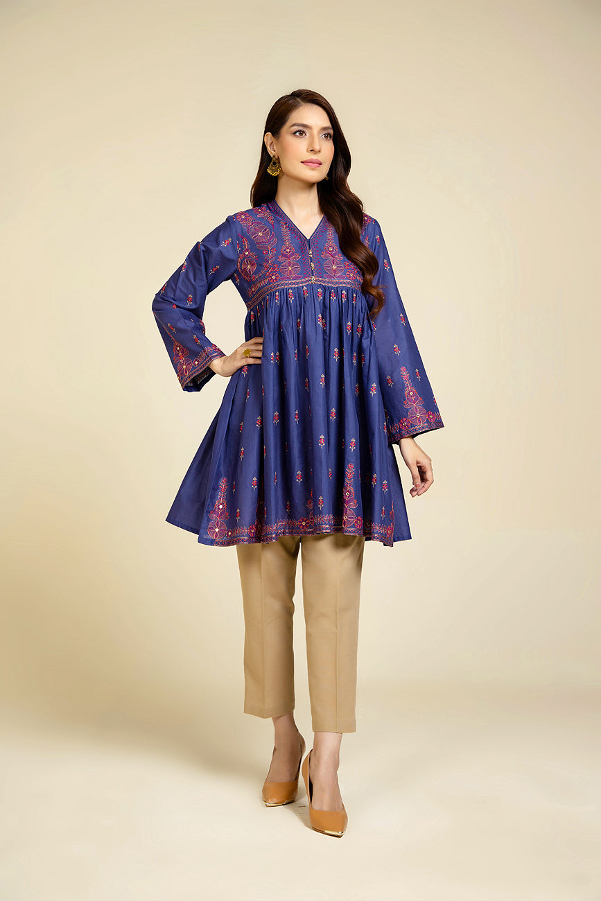 1 Piece Lawn Embroidered Shirt (BB9872)