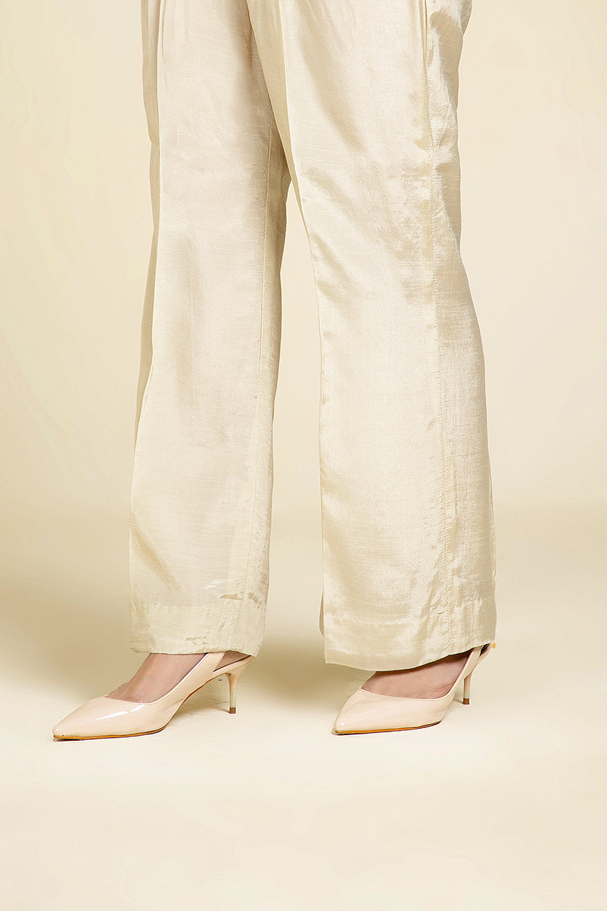 1 Piece Raw Silk Plain Trouser  (AA5377)