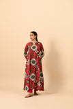 2 Piece Unstitched Printed Lawn Suit (DU0436)