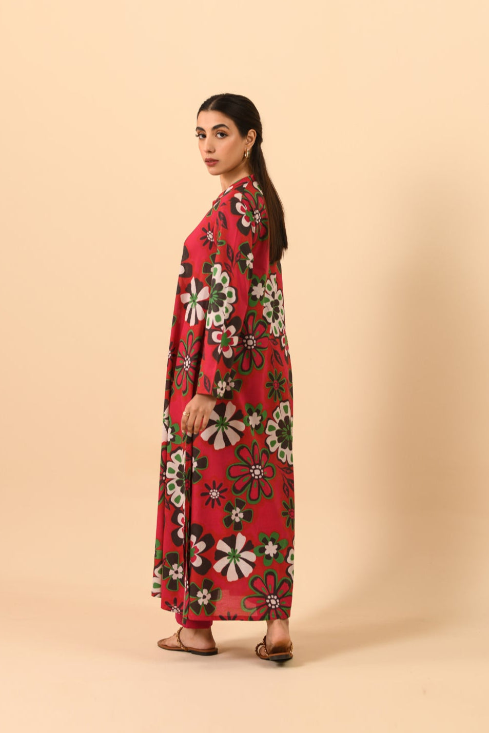 2 Piece Unstitched Printed Lawn Suit (DU0436)