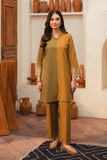 2 Piece Slub Khaddar Solid Suit (AE0051)