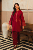 2 Piece Slub Khaddar Embroidered Suit (AE0056)