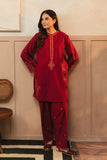 2 Piece Slub Khaddar Embroidered Suit (AE0056)