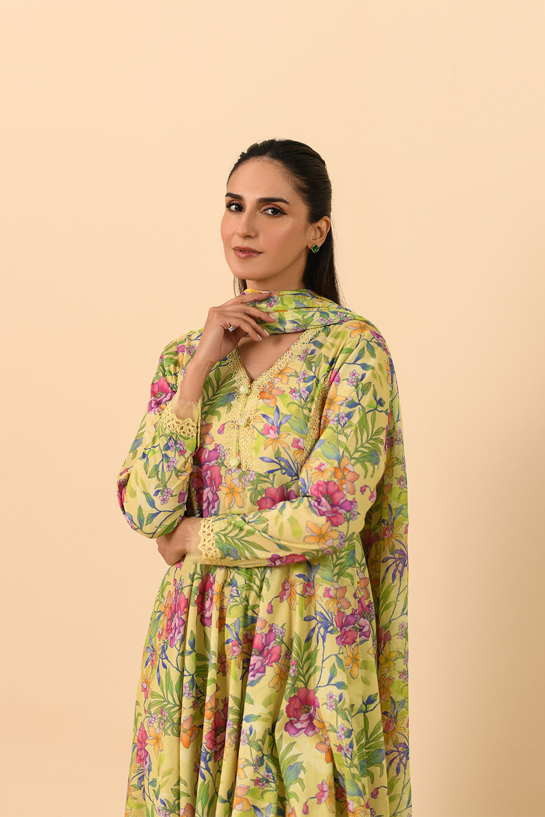 3 Piece Printed Lawn Printed Suit (UC0014)