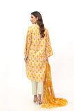 3 Piece Printed Slub Khaddar Printed Suit (PD1311)