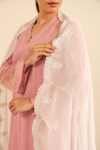 1 Piece Chiffon Embroidered Dupatta (FD0020)