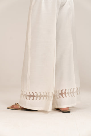 1 Piece Raw Silk Embroidered Culottes (FB0003)