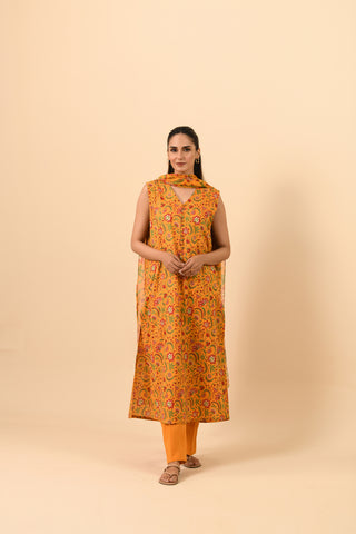 3 Piece Unstitched Printed Lawn Suit (UC0021)