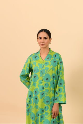 2 Piece Unstitched Printed Lawn Suit (UC0010)