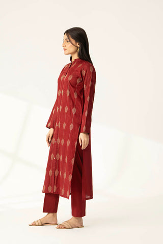 2 Piece Lawn Embroidered Suit (CP0009)