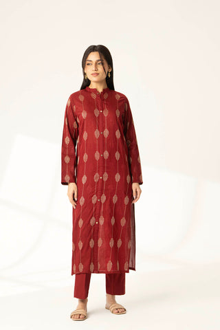 2 Piece Lawn Embroidered Suit (CP0009)