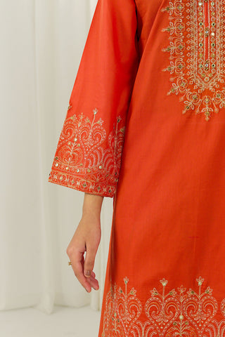 2 Piece Lawn Embroidered Suit (CS0009)