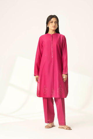 2 Piece Lawn Embroidered Suit (HB1262)