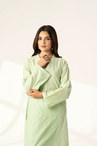 2 Piece Lawn Embroidered Suit (HB1264)