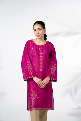 1 Piece Lawn Embroidered 1 Piece Shirt (HB1267)